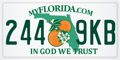 FL license plate 2449KB