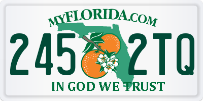 FL license plate 2452TQ