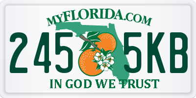 FL license plate 2455KB