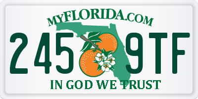 FL license plate 2459TF