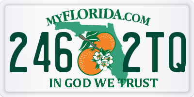 FL license plate 2462TQ