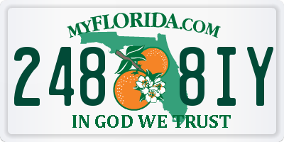 FL license plate 2488IY