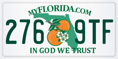 FL license plate 2769TF
