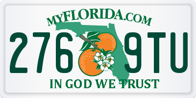 FL license plate 2769TU