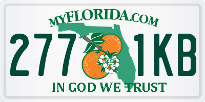 FL license plate 2771KB