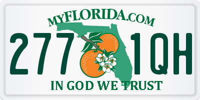 FL license plate 2771QH