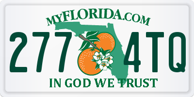FL license plate 2774TQ