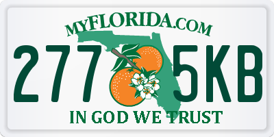 FL license plate 2775KB