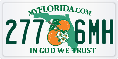 FL license plate 2776MH