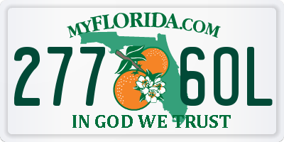 FL license plate 2776OL