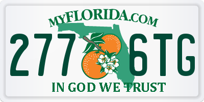 FL license plate 2776TG