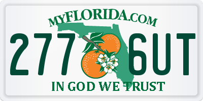 FL license plate 2776UT