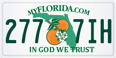 FL license plate 2777IH