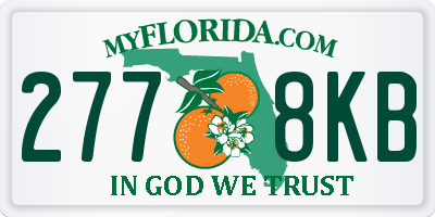 FL license plate 2778KB