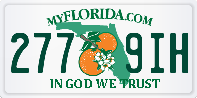 FL license plate 2779IH