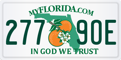 FL license plate 2779OE