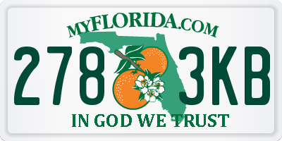 FL license plate 2783KB