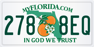 FL license plate 2788EQ