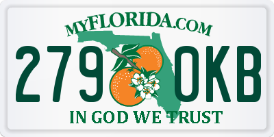 FL license plate 2790KB