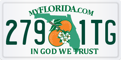 FL license plate 2791TG