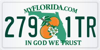 FL license plate 2791TR