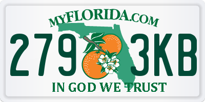 FL license plate 2793KB