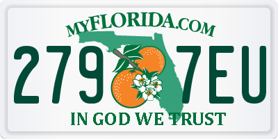 FL license plate 2797EU