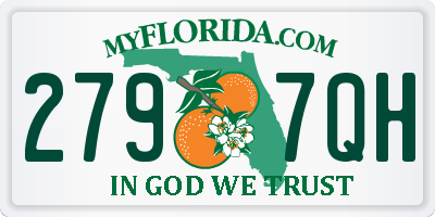 FL license plate 2797QH