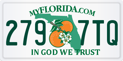 FL license plate 2797TQ
