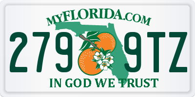 FL license plate 2799TZ