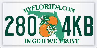 FL license plate 2804KB