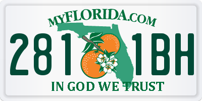 FL license plate 2811BH