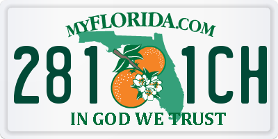 FL license plate 2811CH