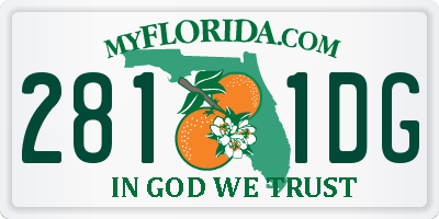 FL license plate 2811DG