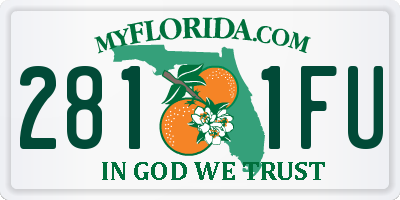 FL license plate 2811FU