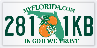 FL license plate 2811KB