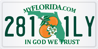 FL license plate 2811LY