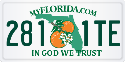 FL license plate 2811TE