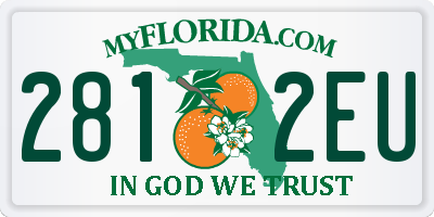 FL license plate 2812EU