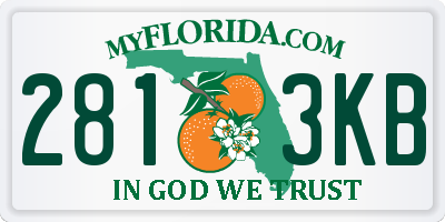 FL license plate 2813KB