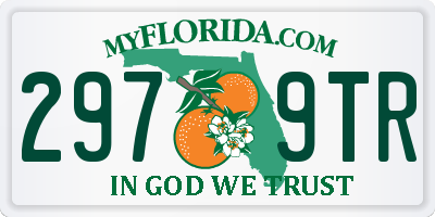FL license plate 2979TR