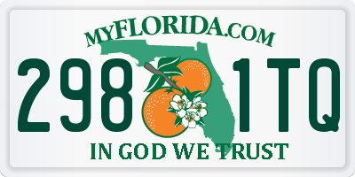 FL license plate 2981TQ