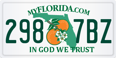 FL license plate 2987BZ