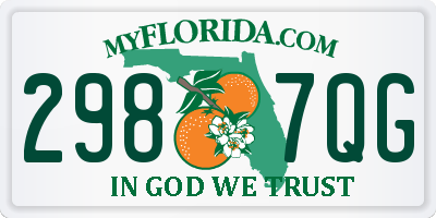 FL license plate 2987QG