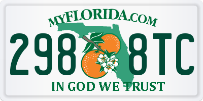 FL license plate 2988TC