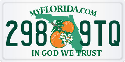 FL license plate 2989TQ