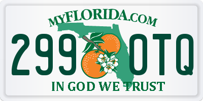 FL license plate 2990TQ