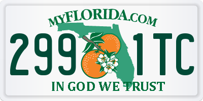 FL license plate 2991TC