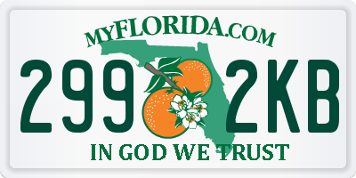 FL license plate 2992KB