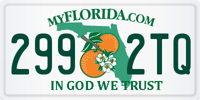 FL license plate 2992TQ